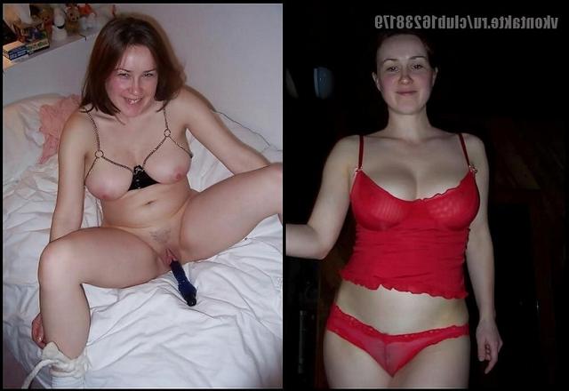 Снимки симпатичных девушек голышом и в одежде 19 фото